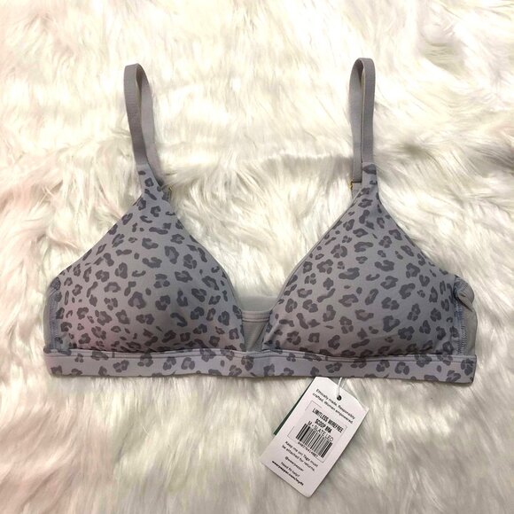 Limitless Wirefree Scoop Bra in Slate Leo (M) Pepper Bra NWT - Picture 2 of 10